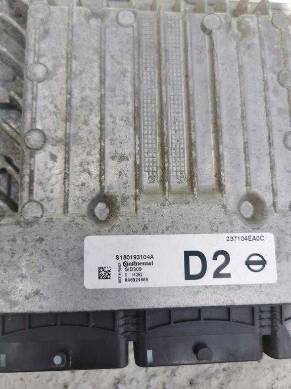 calculator motor qashqai j11 cod s180193104a ecu nissaj j11 2015