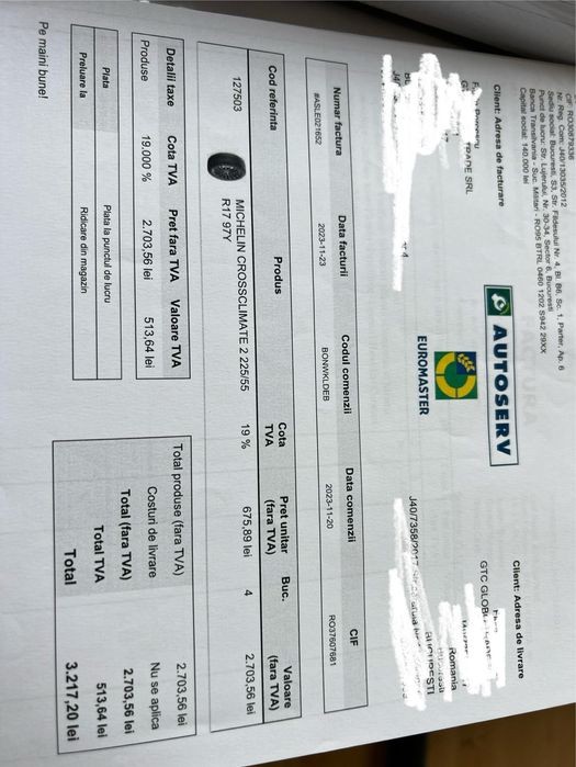 Jante Complete Iarna BMW F10 Seria 5 Michelin CrossClimate 225 55 17