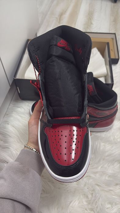 Jordan 1 Patent Bred cu receipt