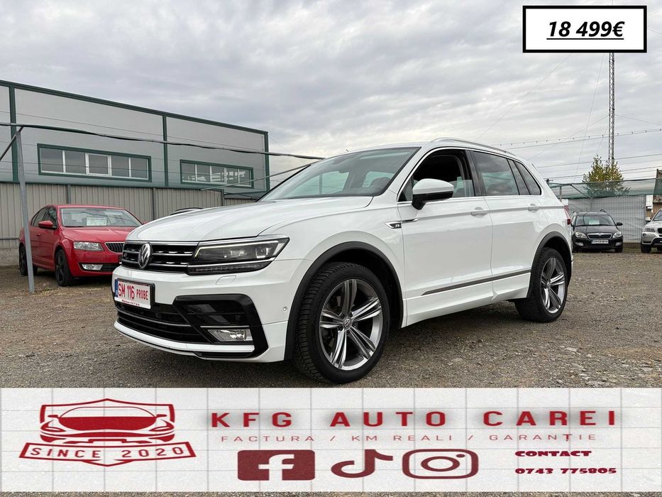 VW TIGUAN R-LINE / 2017 / 4X4 / DSG / 2.0 TDI 150 CP / E6 / 199.000 km