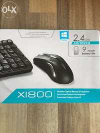 Tastatura si mouse RAPOO X1800-nou