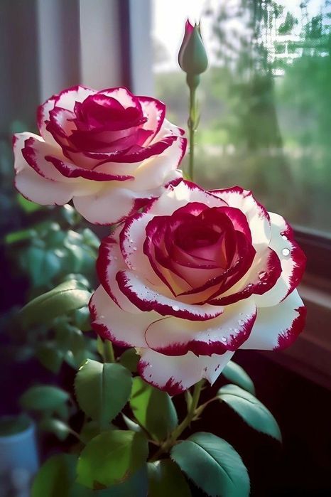 Trandafiri englezesc  cu licenta intens parfumati