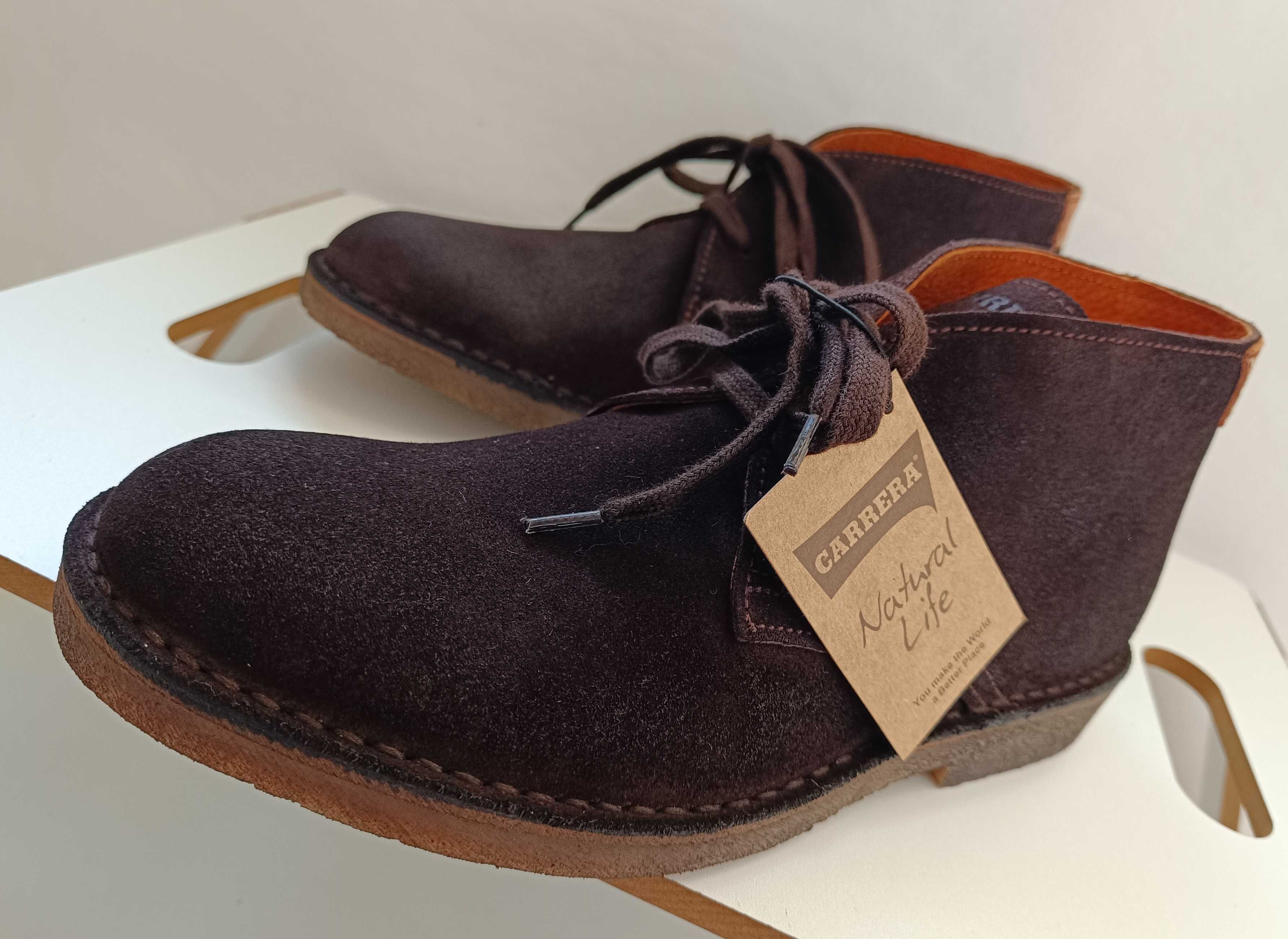 Ghete chukka desert 45 Carrera Jeans NOI piele naturala moale