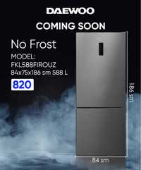 Холодильники DAEWOO модель:FKL588FIROUZ