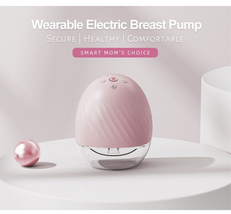 NOU Pompa de san electrica discreta, Horigen® Mom Go, portabila