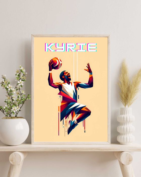 Tablou A3 - Kobe Bryant, Kyrie Irving, Kawhi Leonard - NBA