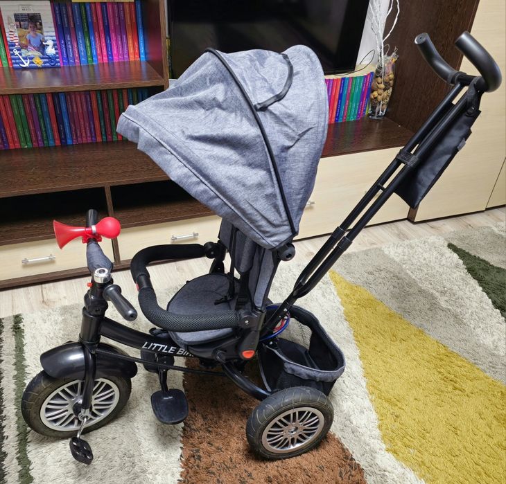 Tricicleta 4 in 1 Little Bird