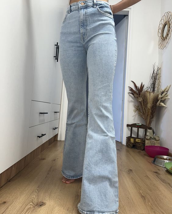 Сини Дънки BERSHKA