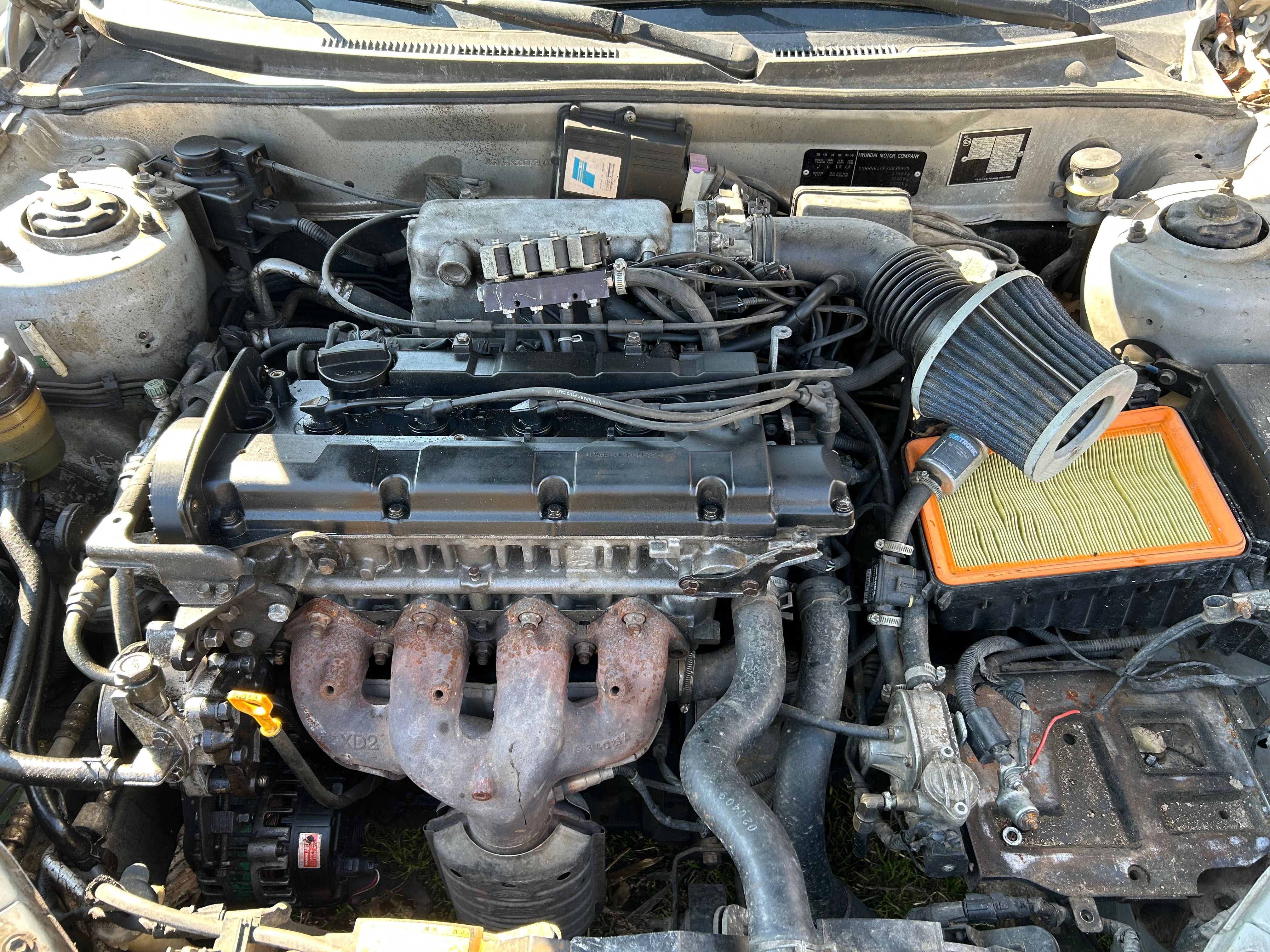 На части Hyundai coupe 2.0 139кс