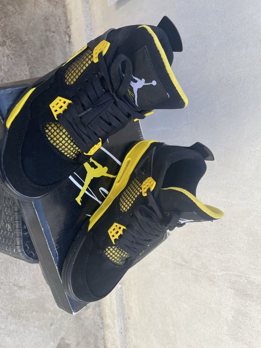 Vand jordan 4 yellow thunder