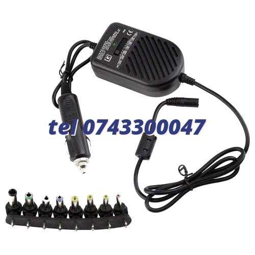 Incarcator Universal Pentru Laptop Pentru Auto Alimentare La 12v