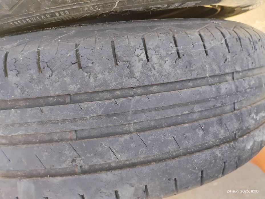 Anvelope vara 185/65/15. Jante Logan