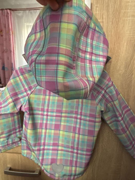 Geacă vânt cu polar, Noriel, pentru fete 4-5 ani