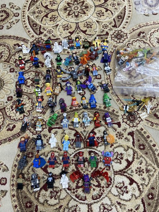 LEGO коллекционные минифигурки героев — Marvel, Star Wars, Ninjago