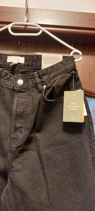 Mom jeans 40 hm negru