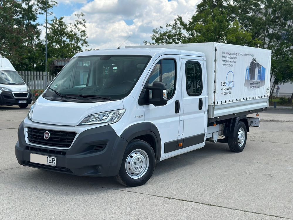 Fiat ducato doka 7 locuri+prelata/km:90000 reali/ unic proprietar