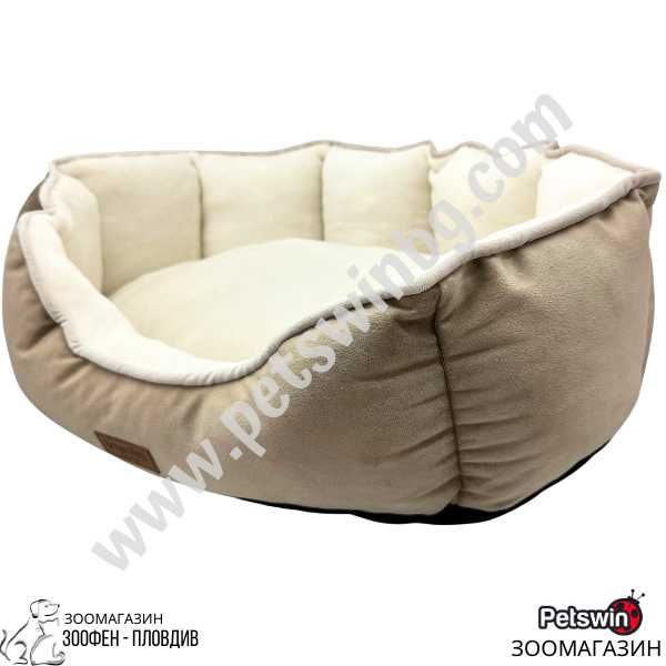 Легло за Куче/Коте - 65см/40см/20см - Кафяв - Luxe Daisy - Urban Pets