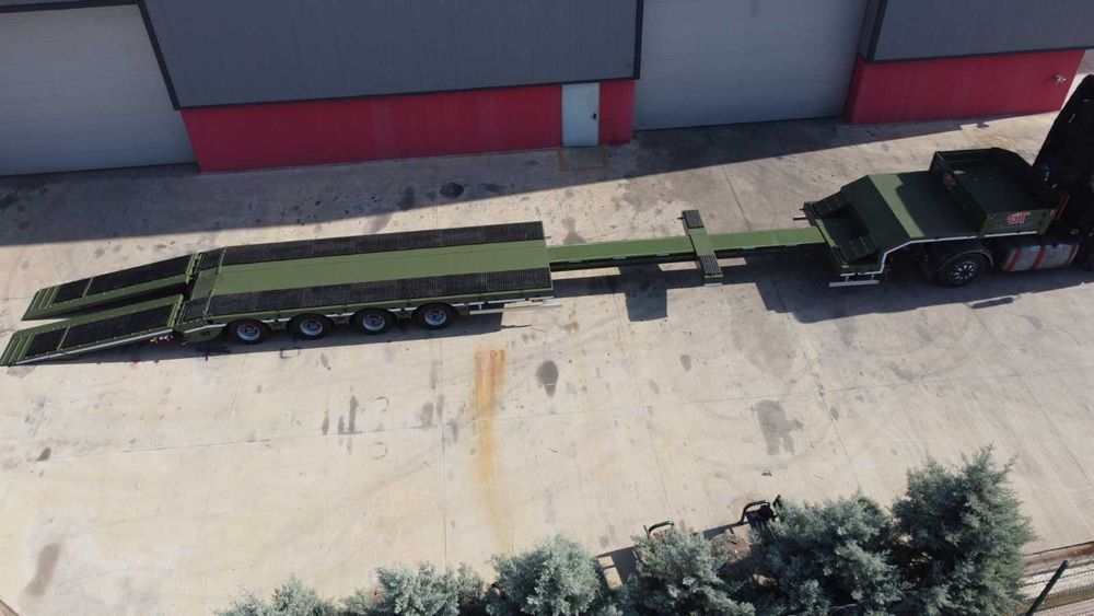 Semiremorca Trailer 4 Axe Extensibil 70 Tone NOU