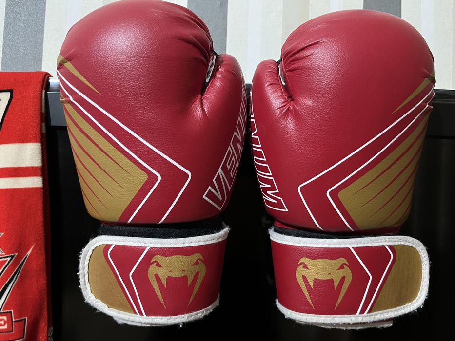 Новые перчатки venum для единборств