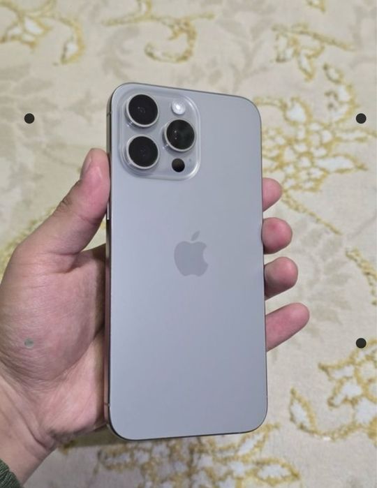 IPhone 15 pro max 256gb 2ta simkatasiyam utgan 84% yomks karopka dak