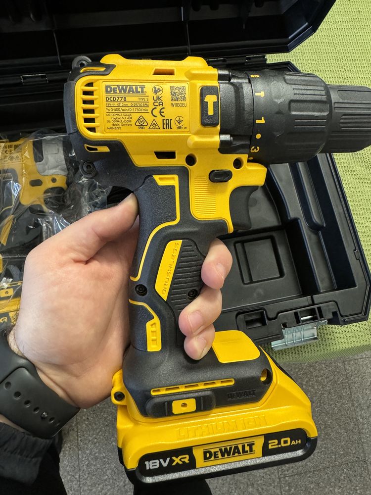 Set Dewalt masina de insurubat si cu impact Brushless 18V