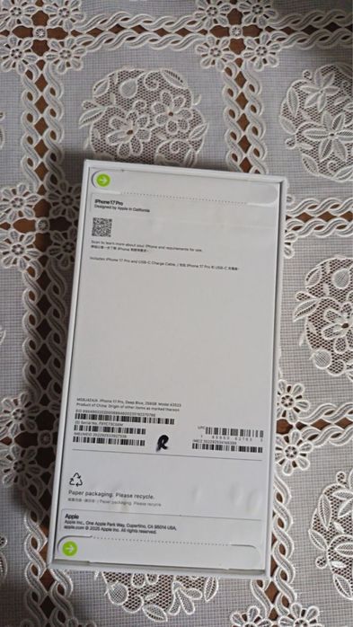 iPhone 17 pro 256 gb ideal yengi