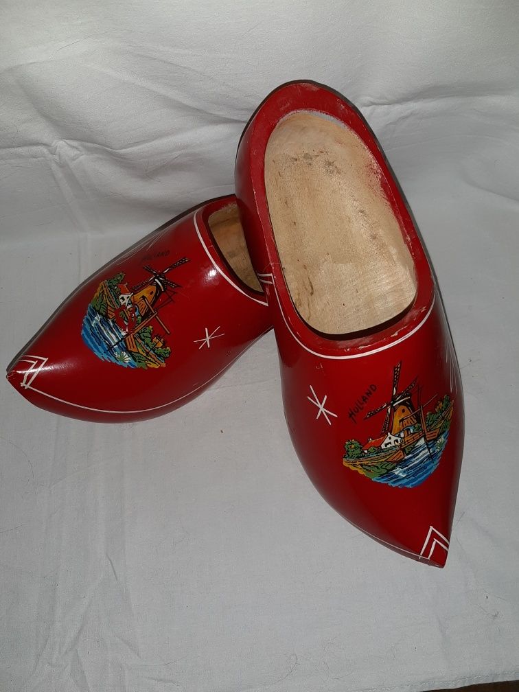 Холандски дървени обувки, сабо 2 чифта за 90 лева