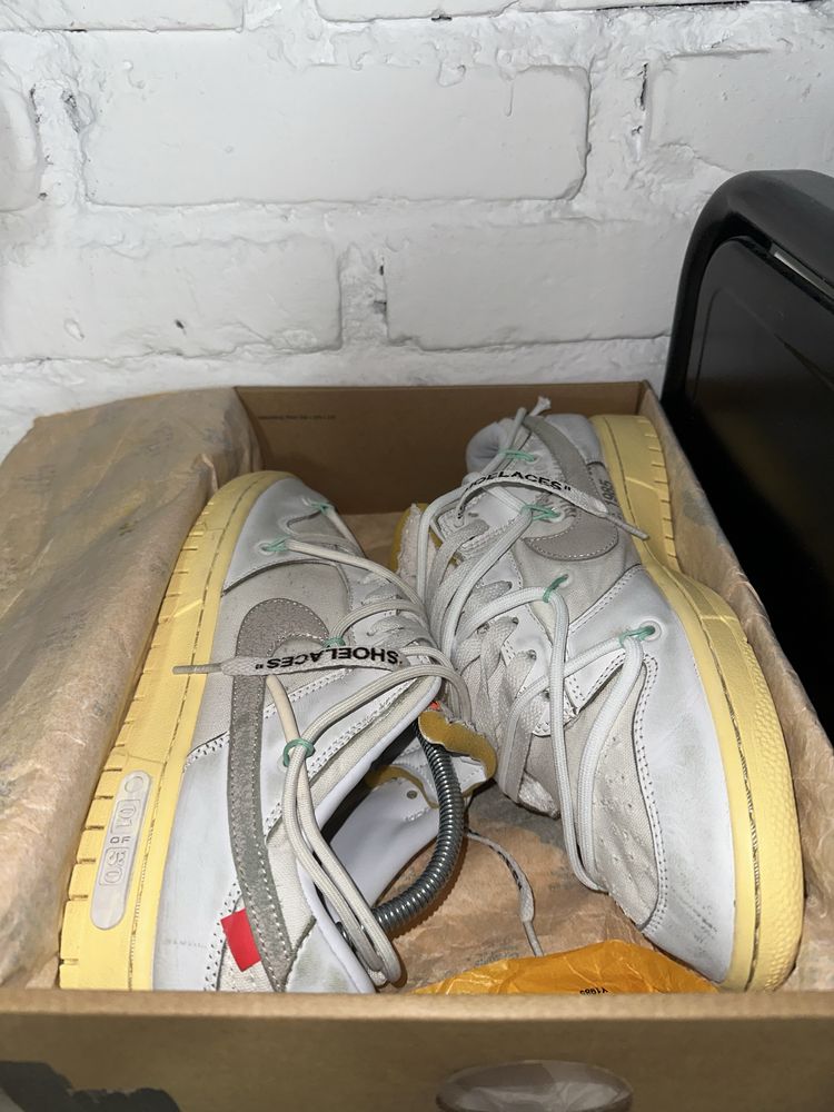 Nike Dunk Low Off-White Lot 1
