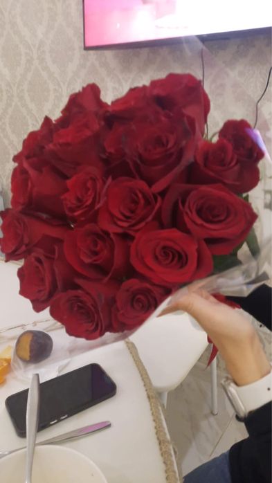 Цветы Роза большой объемный