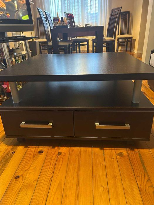 Холна маса на колела с 4 чекмеджета