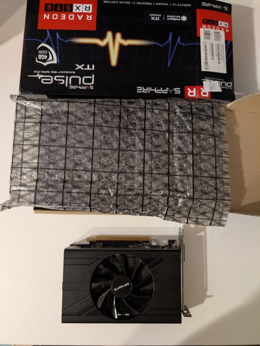 Placa video AMD Sapphire RX 570 ITX
