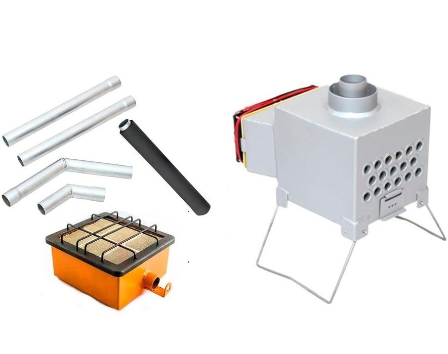 Печь газовая СИБТЕРМО. В палатку, для  зимней рыбалки и охоты. Новая.