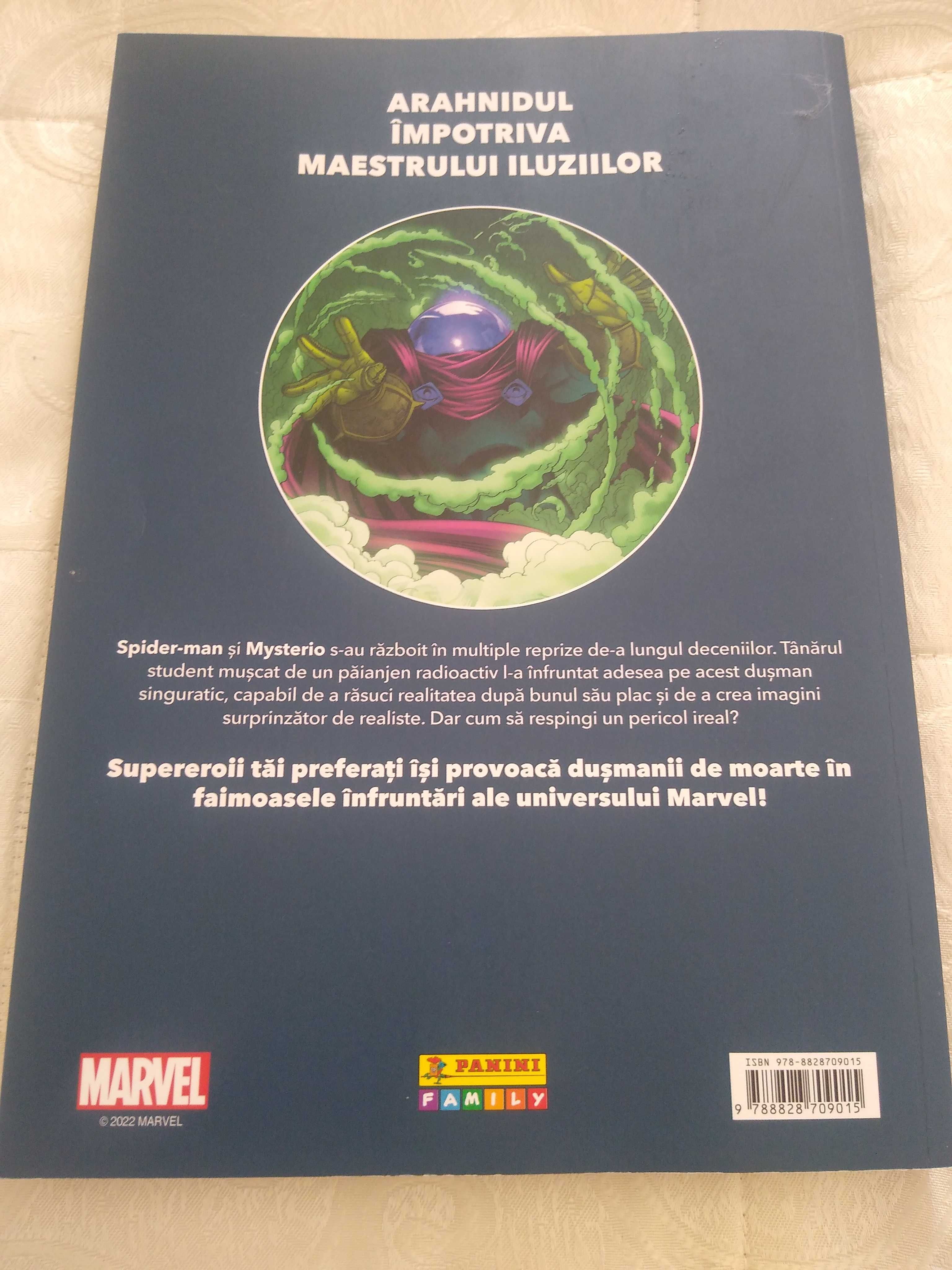 Cartea Spiderman vs Mysterio