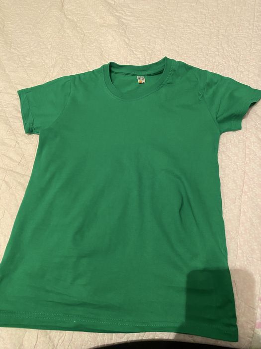 Новая футболка зеленая