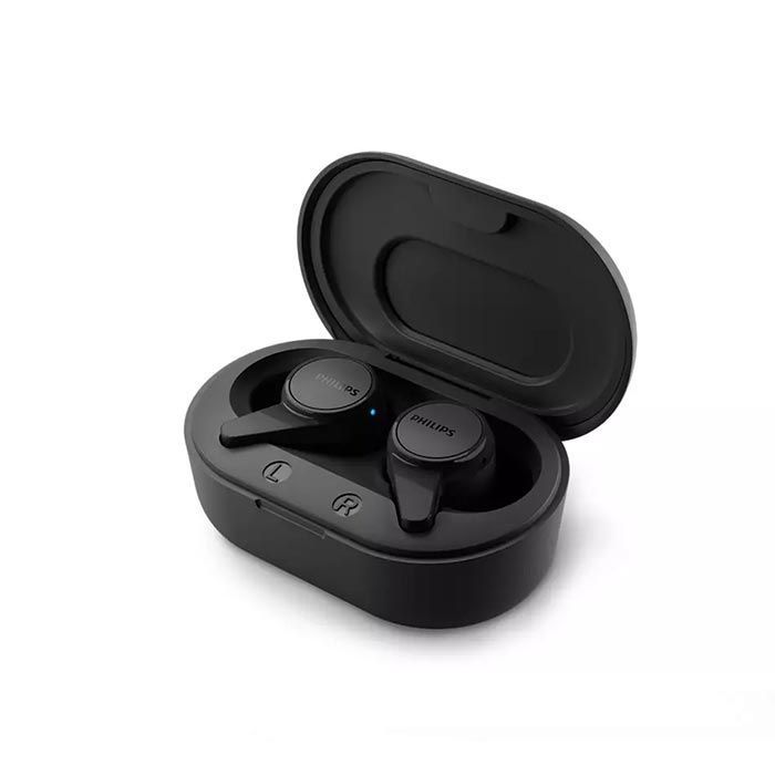 Безжични слушалки с микрофон PHILIPS TAT1207BK/00
