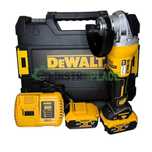 Акумулаторен ъглошлайф DeWalt XR 24V 5Ah TSTAK Девалт ФЛЕКС