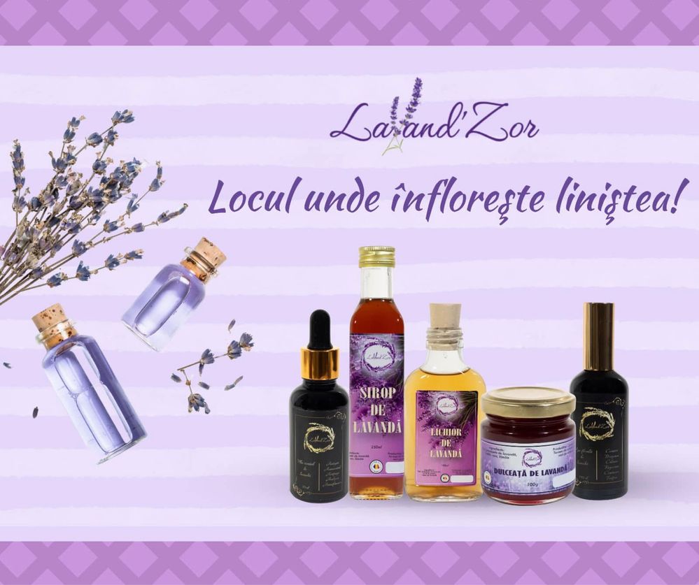 Ulei esential de lavanda 100% natural