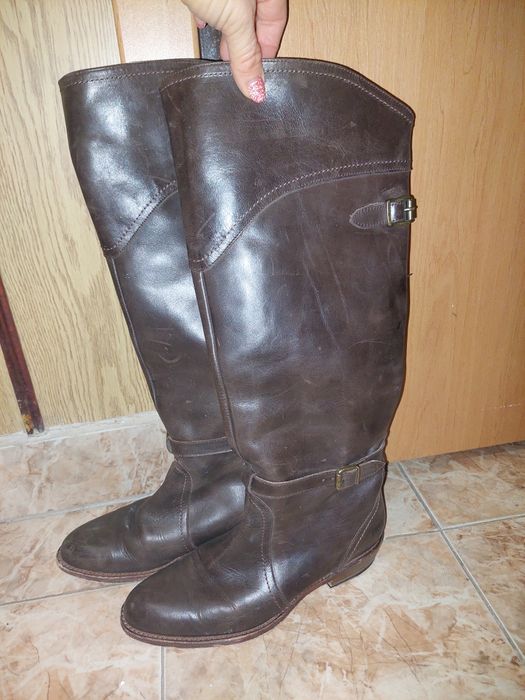 Дамски ботуши естествена кожа