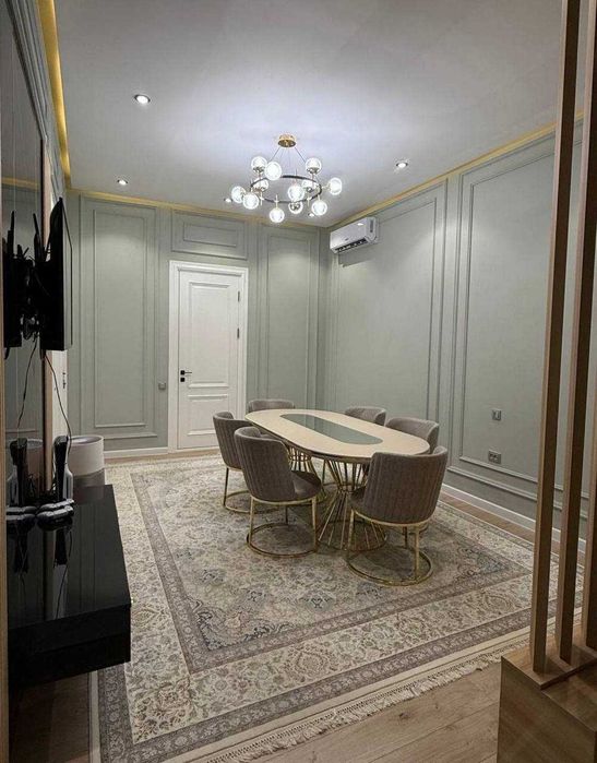 3-х ком. в ЖК «Oq Saroy Deluxe» 100 м2 с постоянной охраной ID: 4318