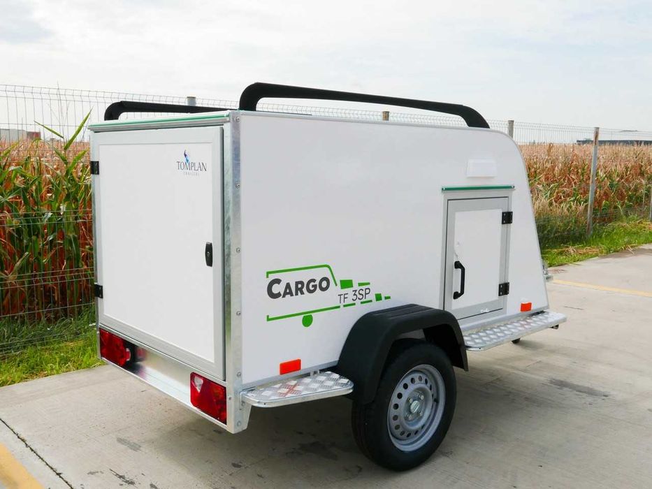 Remorca furgon TOMPLAN TF3 SP * transport bagaje * 750 kg