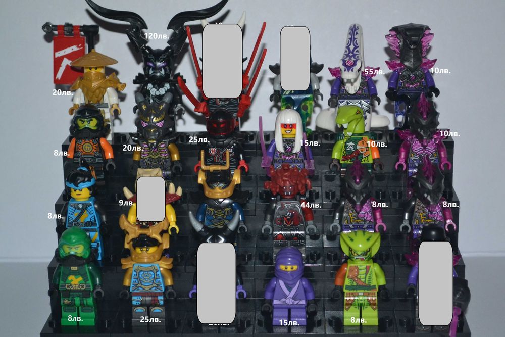 LEGO Ninjago минифигурки {3} / Ниджаго