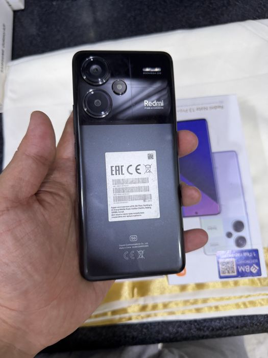 xiaomi not 13 pro +5g pamit 8.256g holati yahwi oqip tel qlila