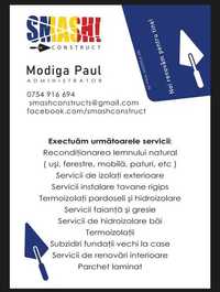 Servicii de finisaje interioare SC.PAUL-MODIGA.SRL