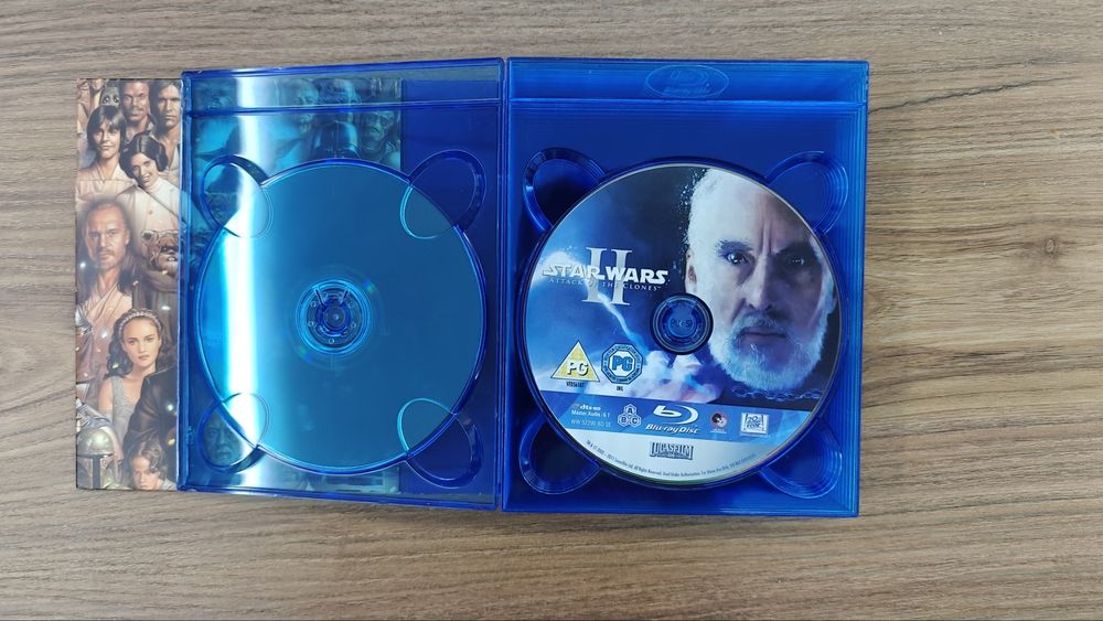 Star Wars collection 1-6 movies Blu-ray