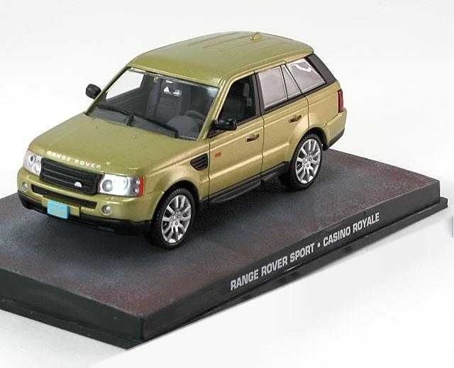 Macheta Land Rover Range Rover Sport 2002 James Bond 007 - Altaya 1/43