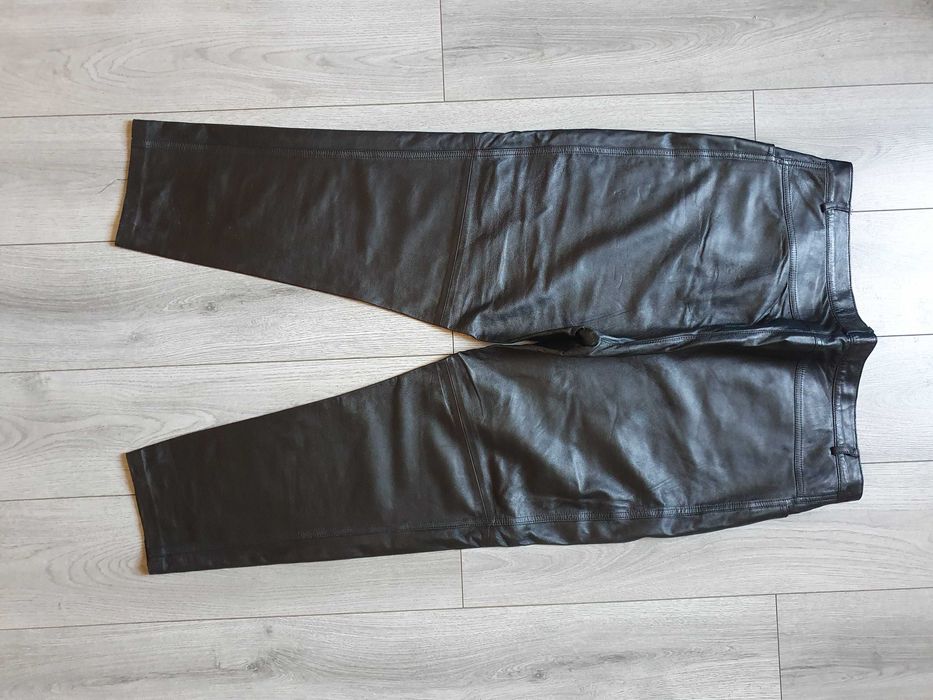 Pantaloni de piele Block Ledermoden - Talie 115 cm