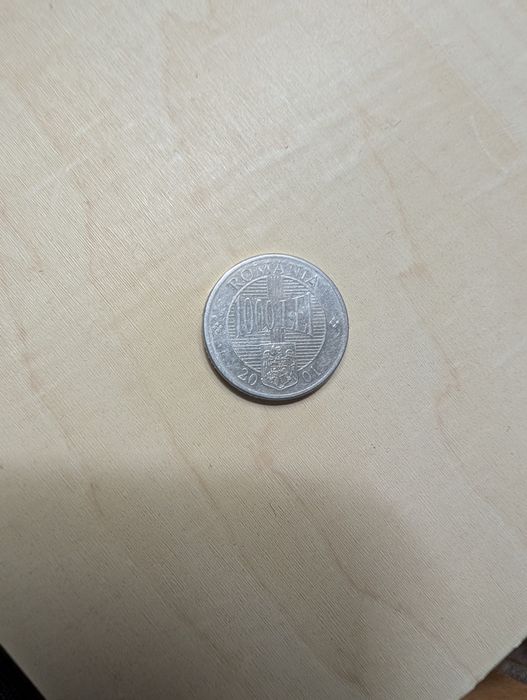 Moneda 1000 lei 2001