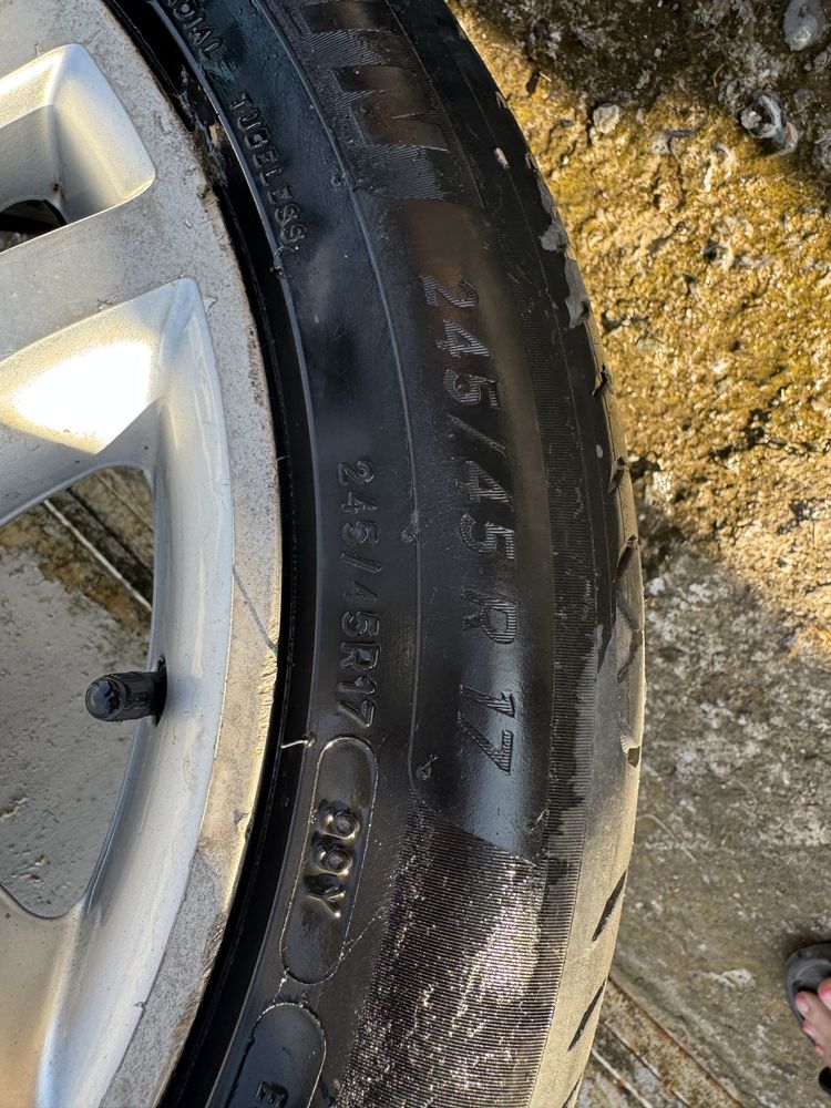 Джанти за Mercedes с гуми