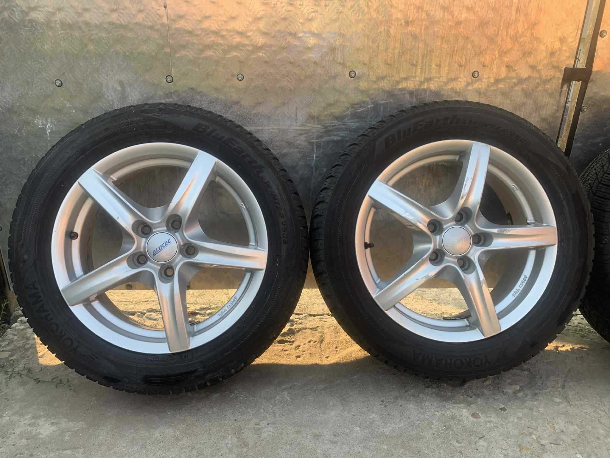Jante Aliaj R16 Cu Anvelope DOT 2022 FORD Focus, C-Max, Prezoane 5x108