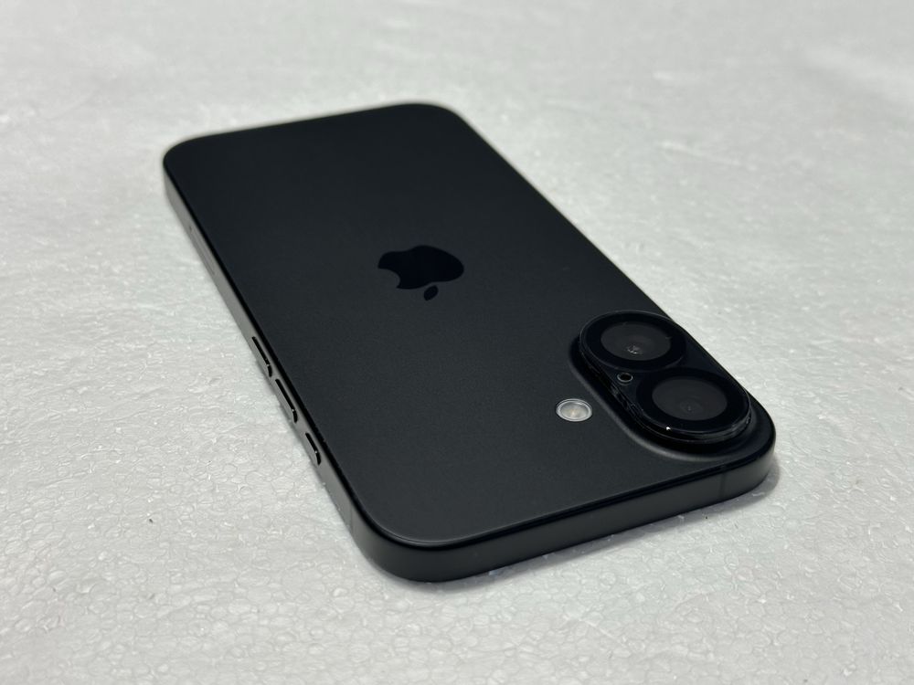 iPhone 16 256Gb Black Neverlocked 100% viata bateriei 55cicluri
